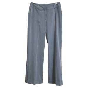 Worthington Works Pants Women's Size 8 Average Grey Mid Rise Stretch Separates
